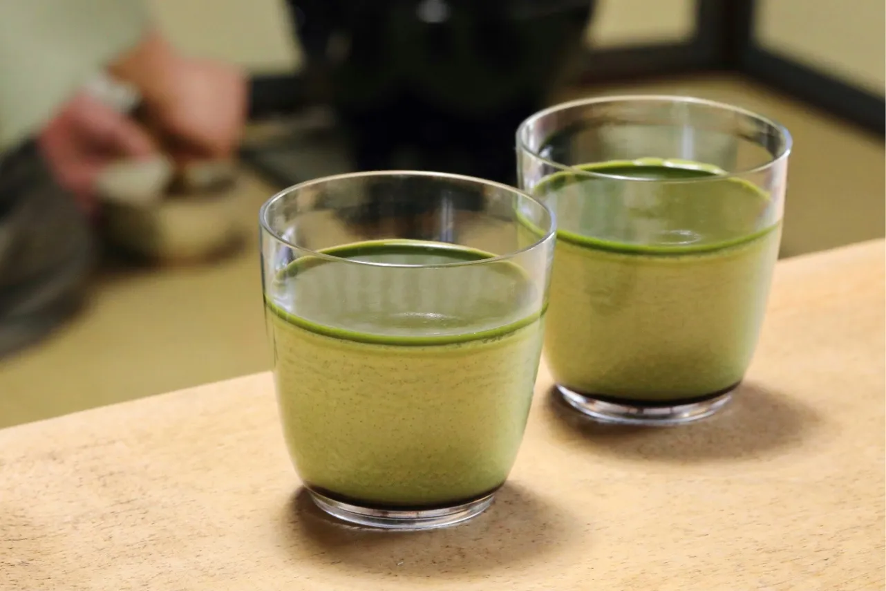 ▲「祇園辻利の宇治抹茶使用　濃いプリン　なめらか宇治抹茶」