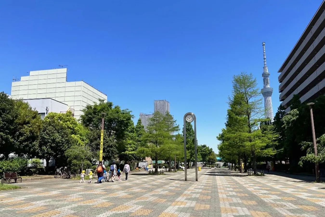 ▲パレットプラザゾーン（イベント広場