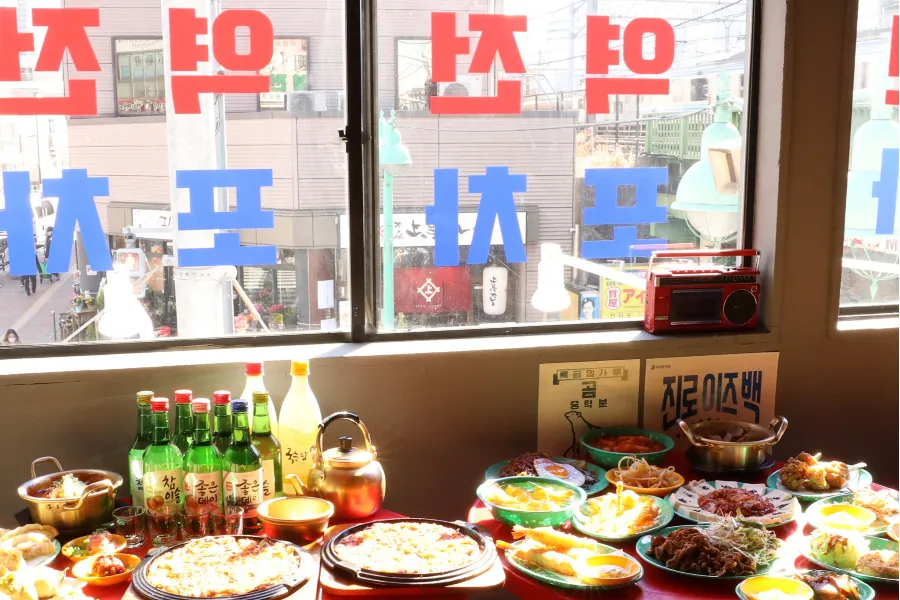 【新大久保】韓国風レトロ居酒屋「駅前酒場」がオープン