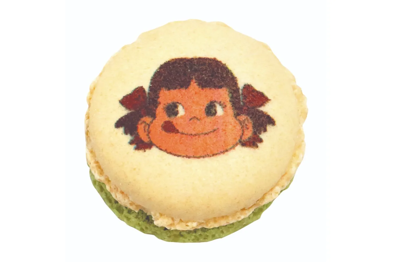 ▲「トコろん×ペコちゃんオリジナルマカロン_ペコちゃん」