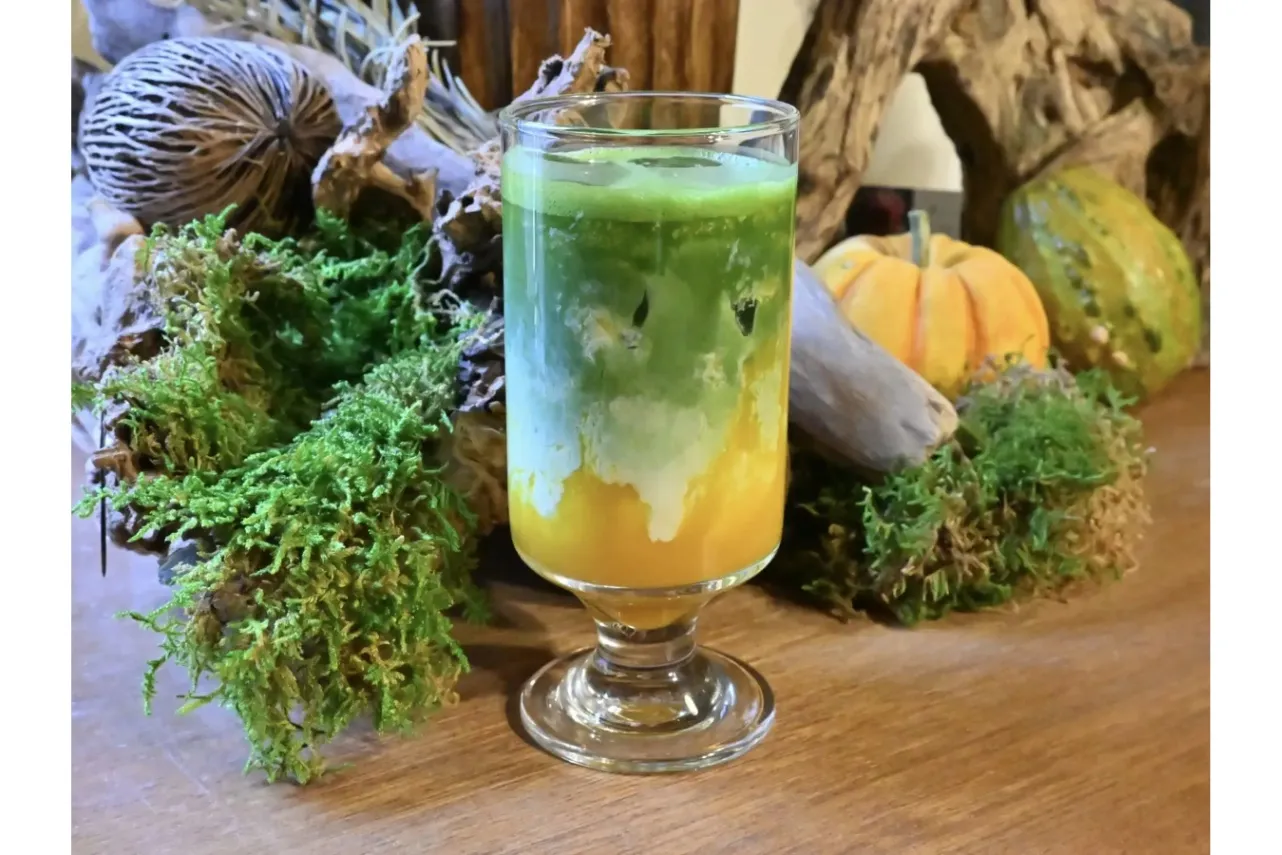 ▲「果実抹茶ラテ」