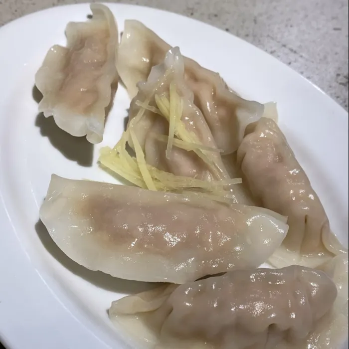 ▲「大竹餃子」の水餃子