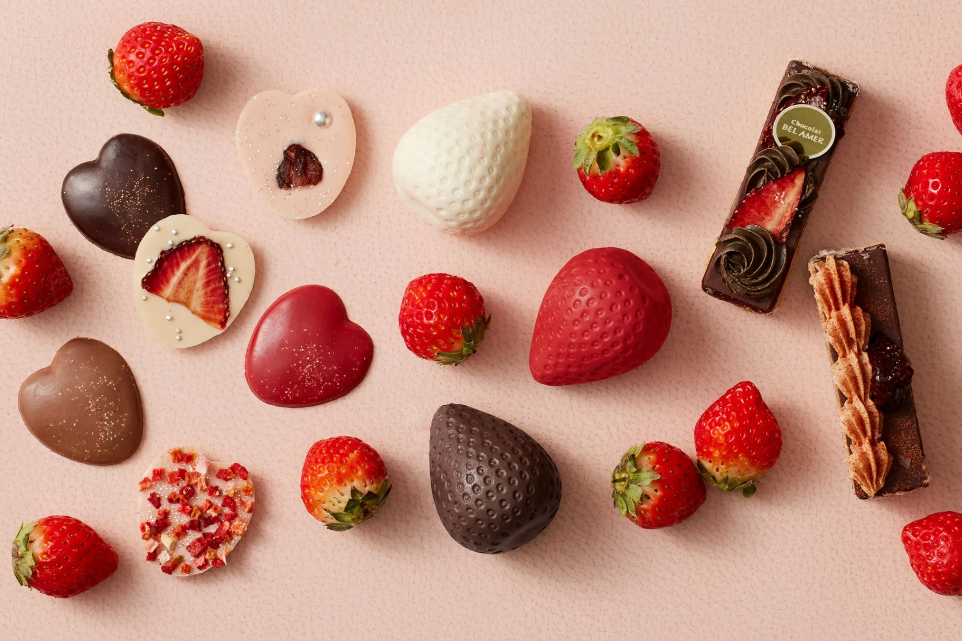 “苺×ショコラ”のバレンタインコレクション！ショコラ専門店「ベルアメール」より登場