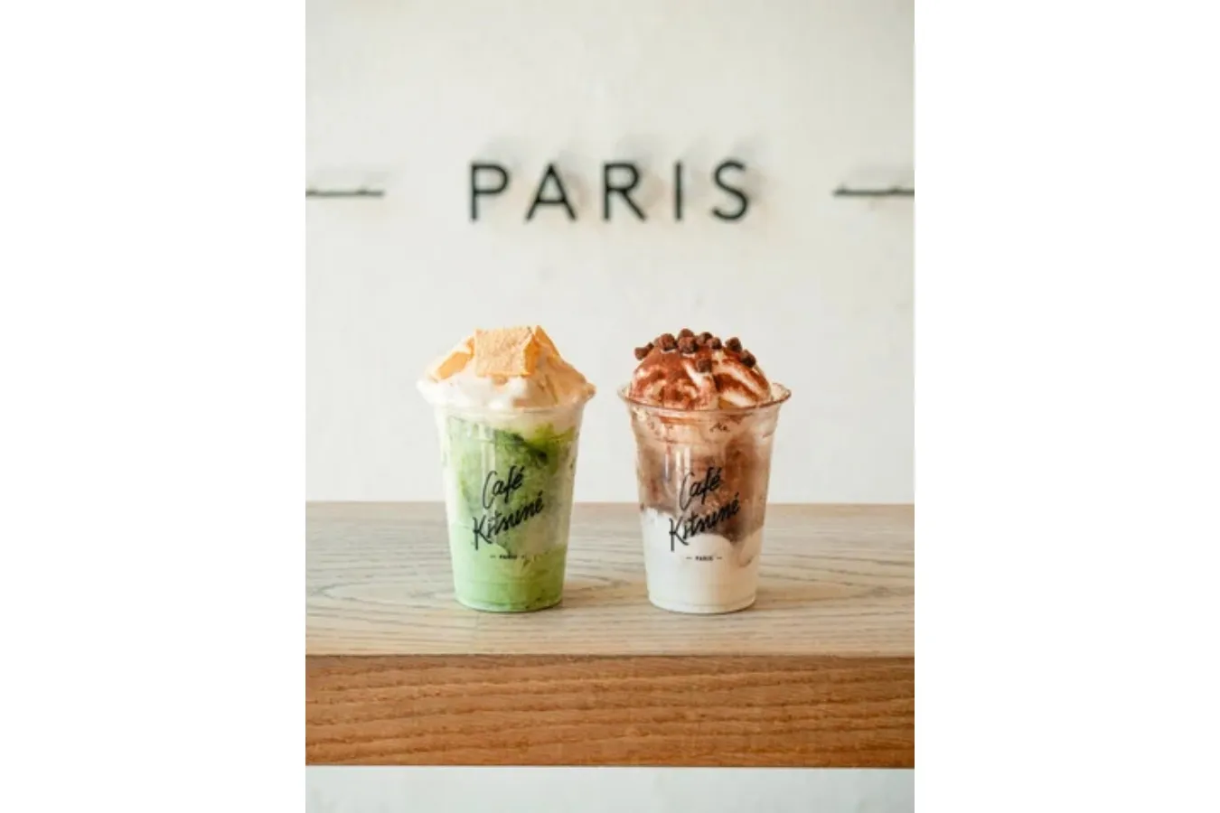 ▲左から「Kakigori Matcha」「Kakigori Tiramisú」