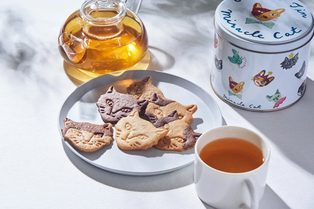 ▲「Miracle Cat Cookie Tin（神様のいたずらネコクッキー缶）」