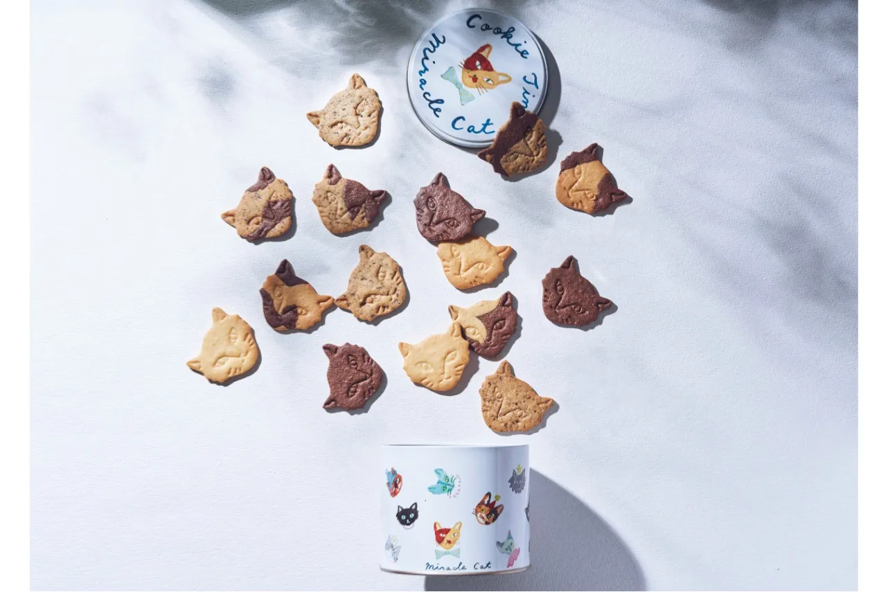 ▲「Miracle Cat Cookie Tin（神様のいたずらネコクッキー缶）」