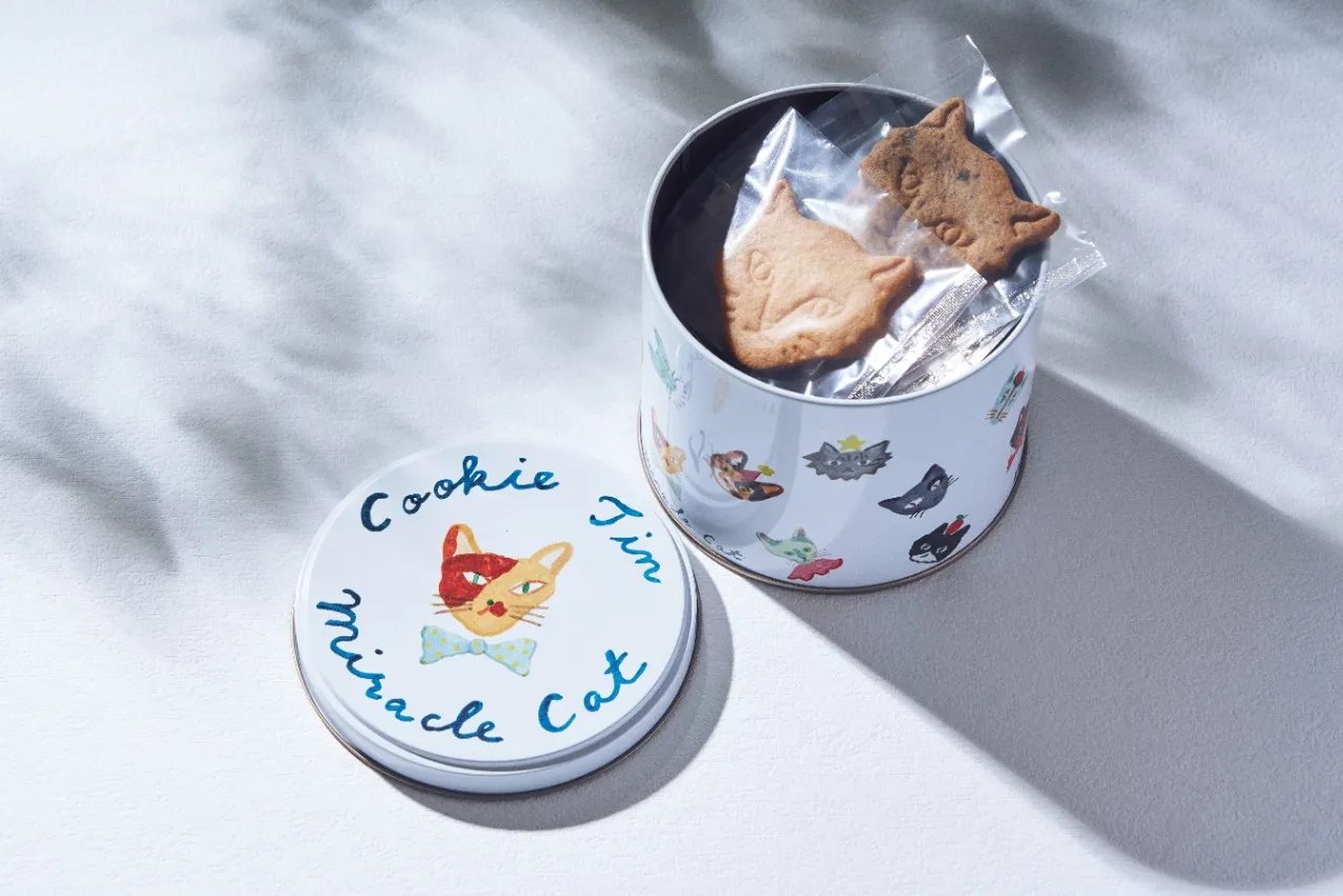 ▲「Miracle Cat Cookie Tin（神様のいたずらネコクッキー缶）」