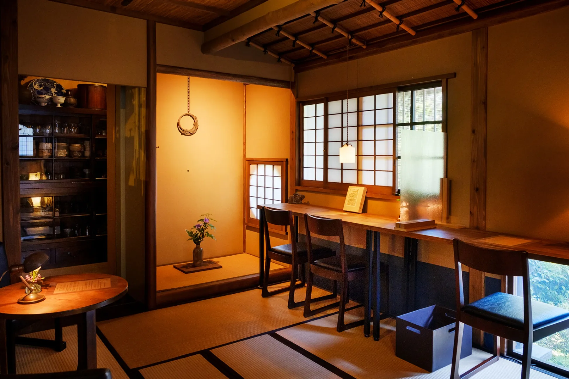 茶室を改装した喫茶店。八王子市「月待チ珈琲店」