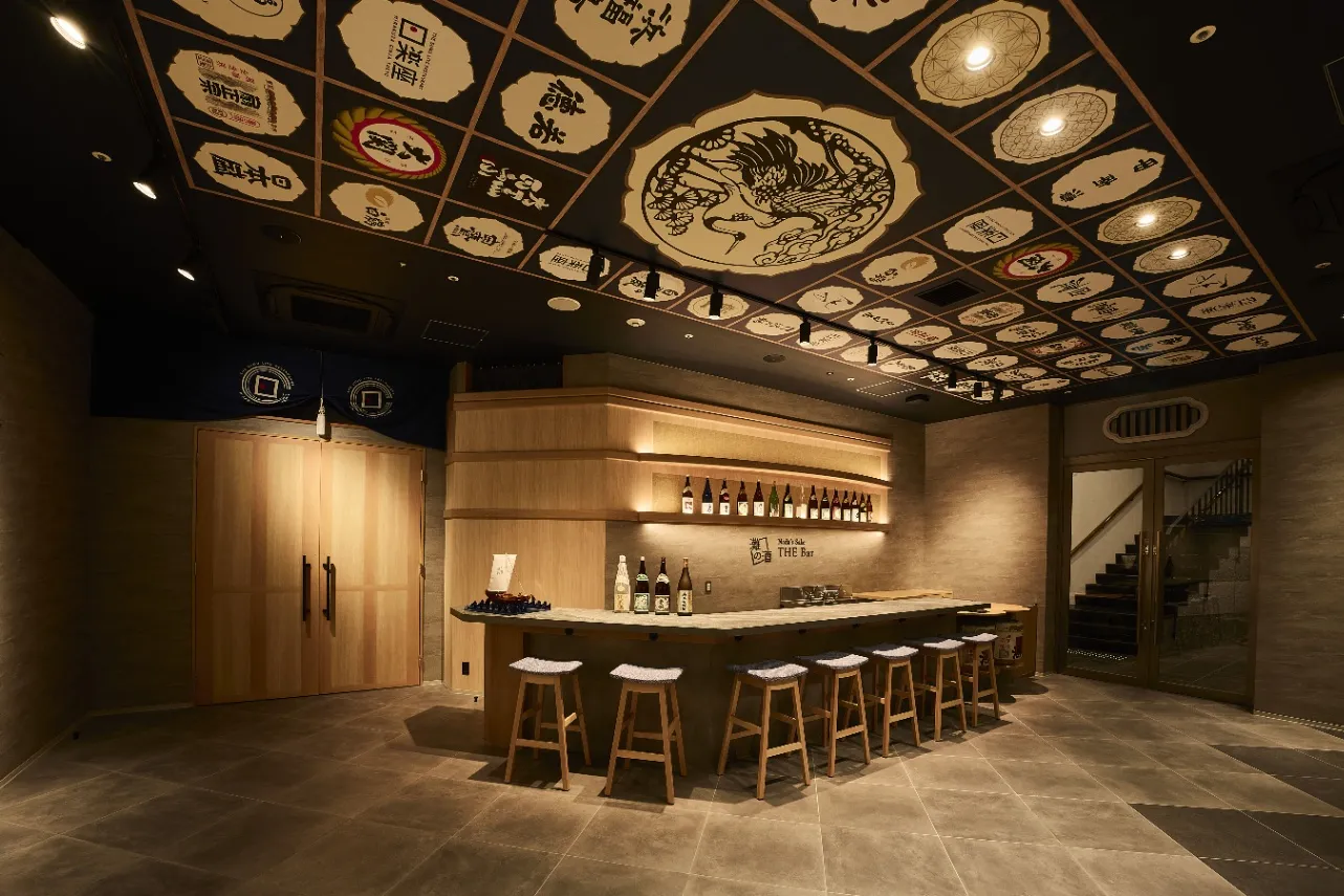 ▲「灘の酒 THE Bar」