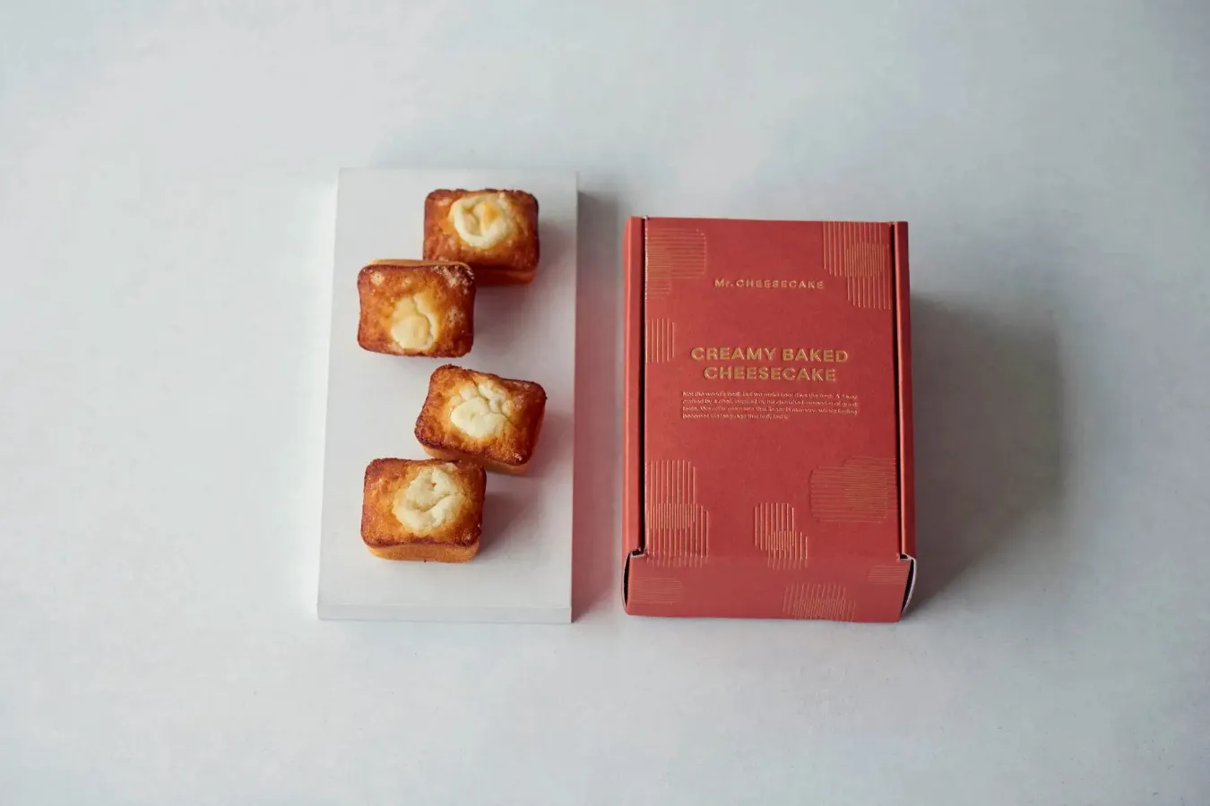▲「CREAMY BAKED CHEESECAKE」