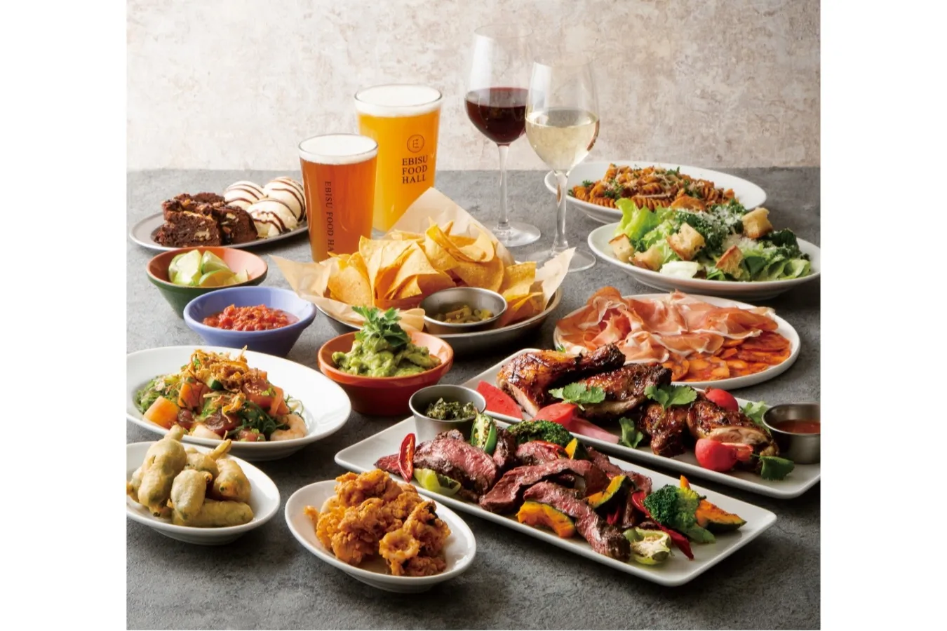 ▲コース料理（イメージ）