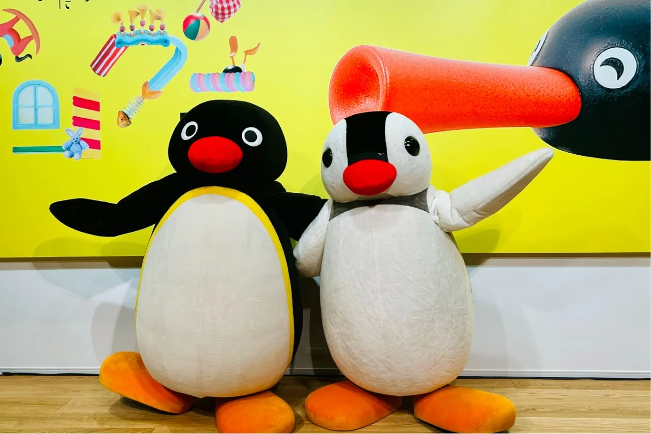 ▲ピングーたちの魅力に浸れる「可愛いだけじゃない！？ピングー展」