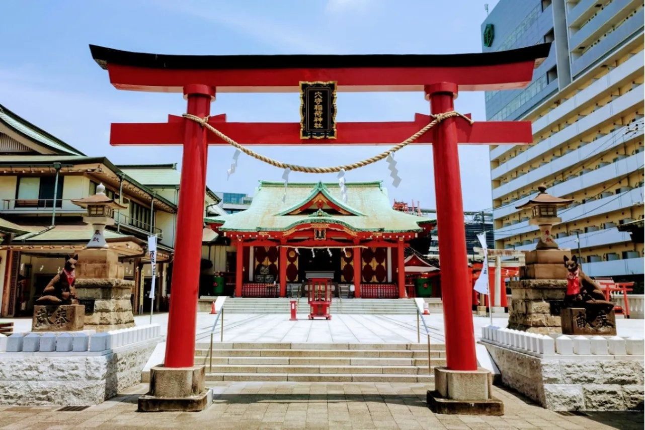 ▲穴守稲荷神社正面