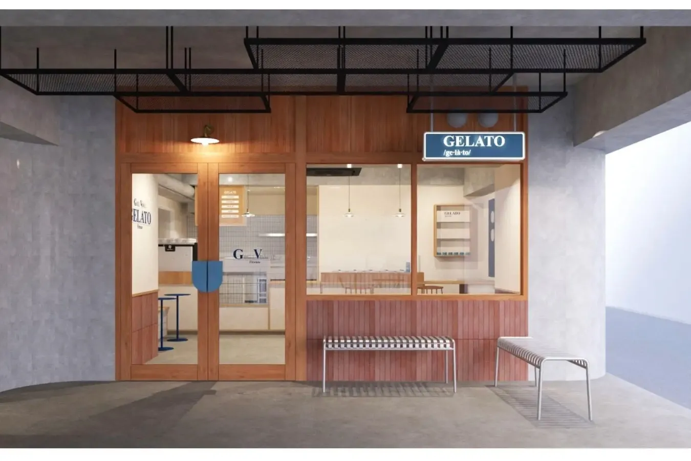 ▲「Gelateria Gabriele Vannucci」新宿店※イメージ