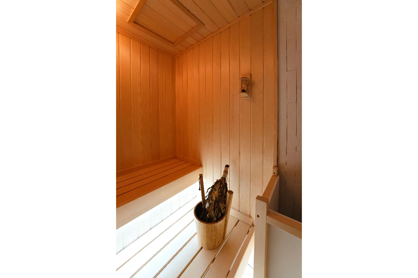 ▲ドライサウナブース