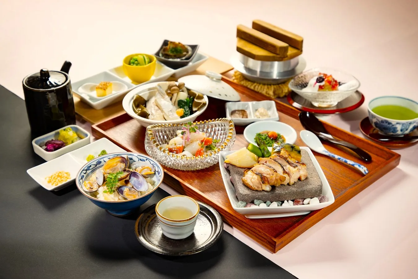 ▲「ランチコース（一例）」（3,000円）