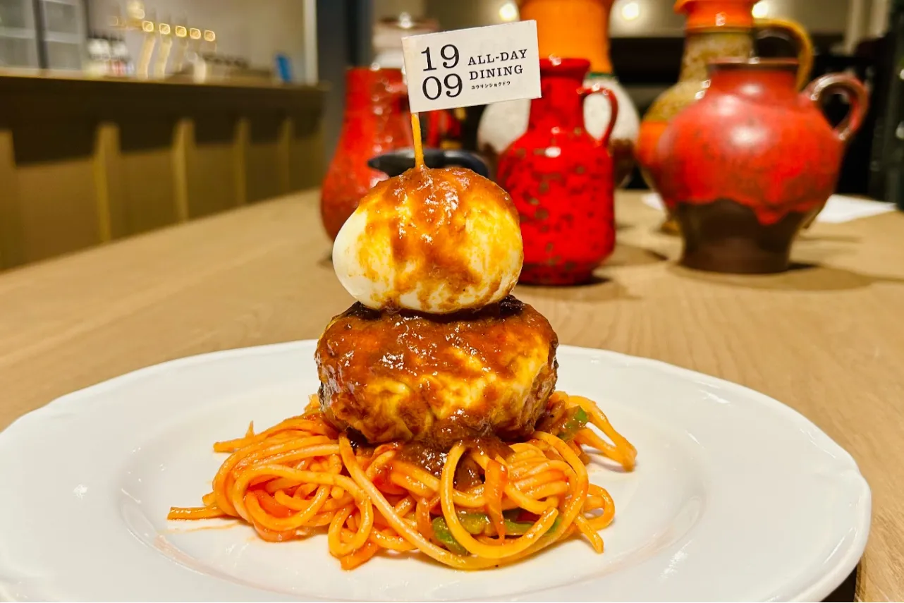 ▲自家製デミグラスソースの洋食（撮影：レッツエンジョイ東京編集部）