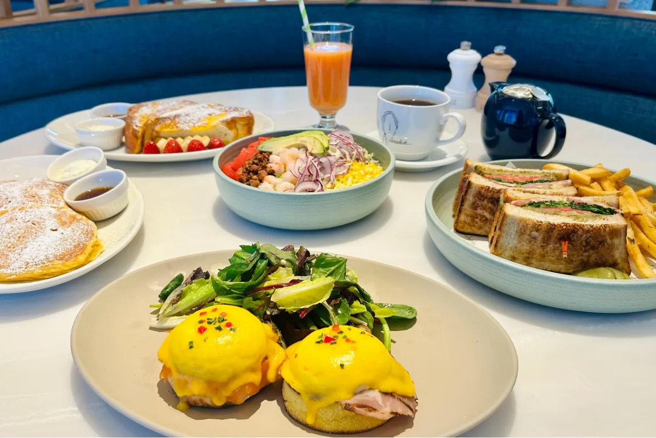 ▲「Sarabeth's」で提供しているメニュー例（撮影：レッツエンジョイ東京編集部）