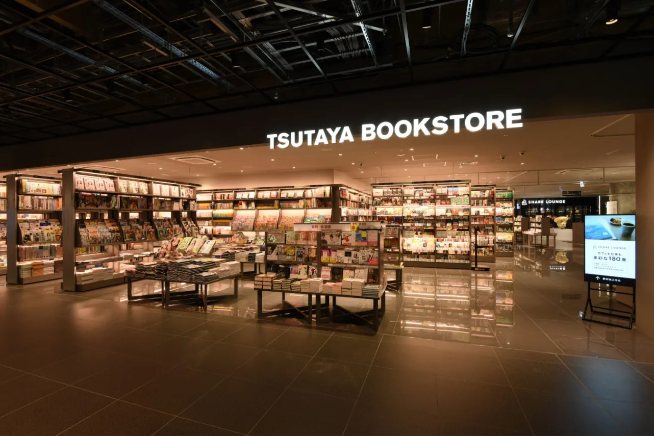 ▲TSUTAYA BOOKSTORE 渋谷サクラステージ外観
