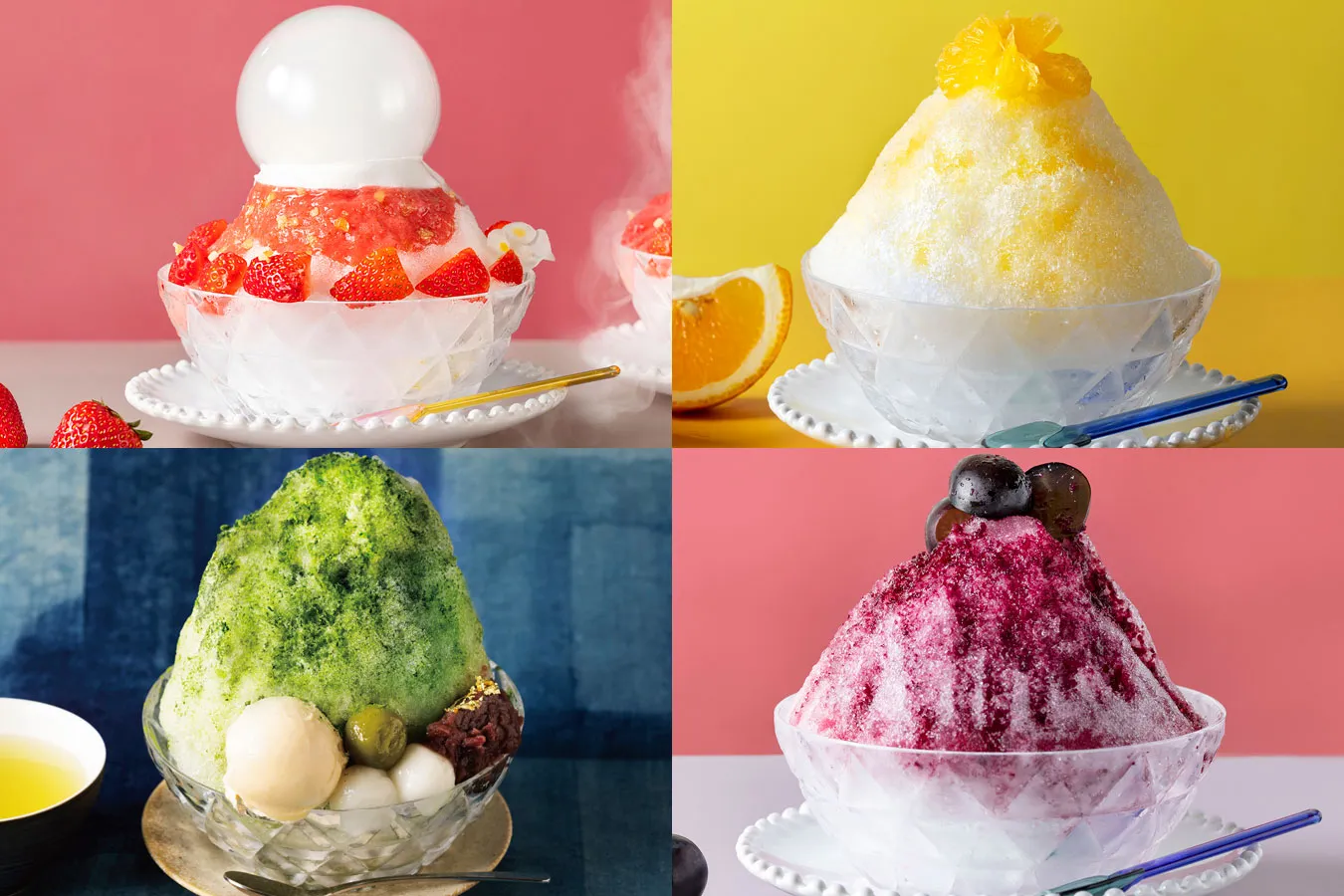 期間限定で「贅沢かき氷」5種が楽しめる！あまおう、ナガノパープルなど週替わりで登場