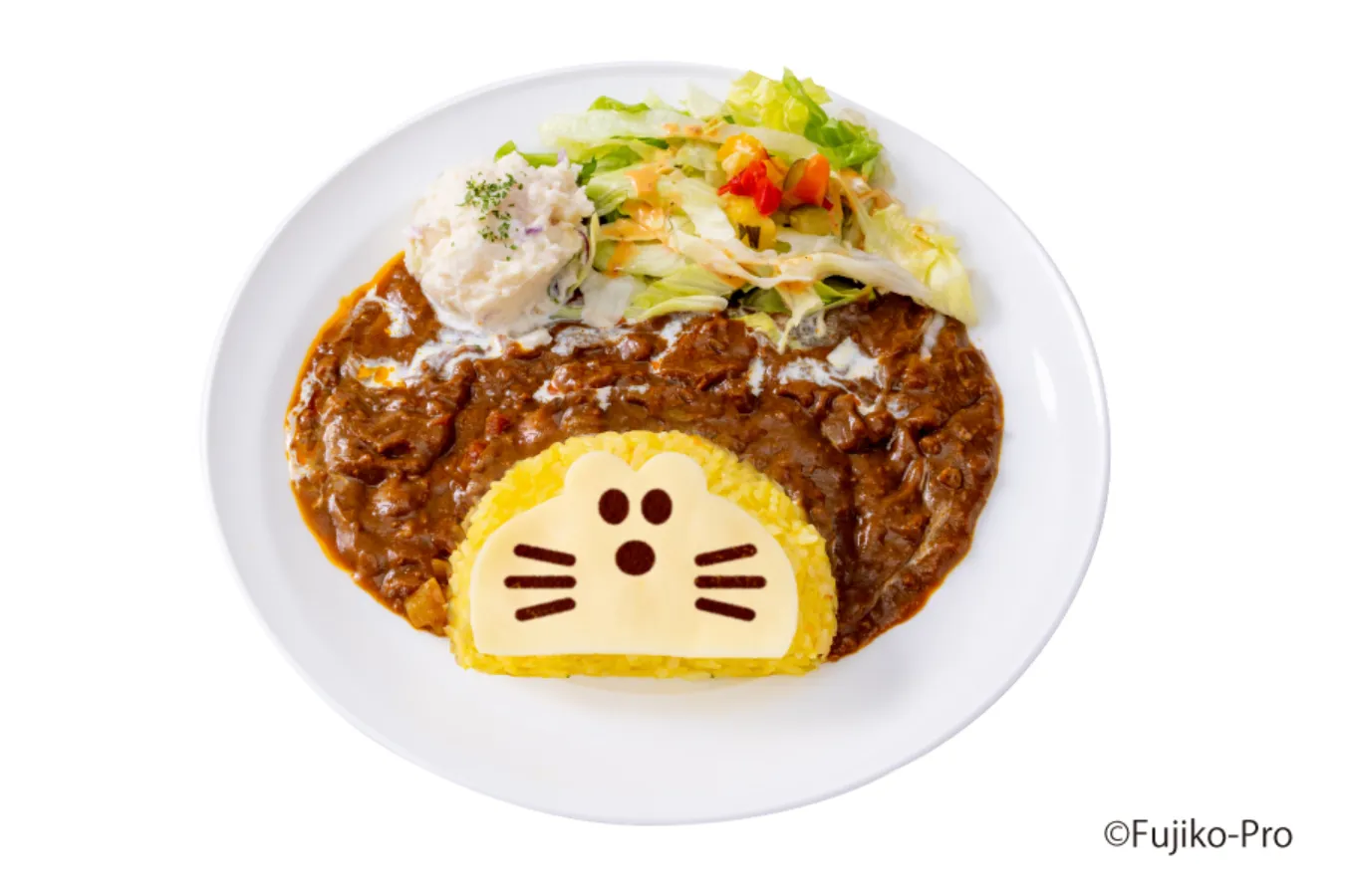 ▲「ドラえもん キーマカレーライス」（1,500円）