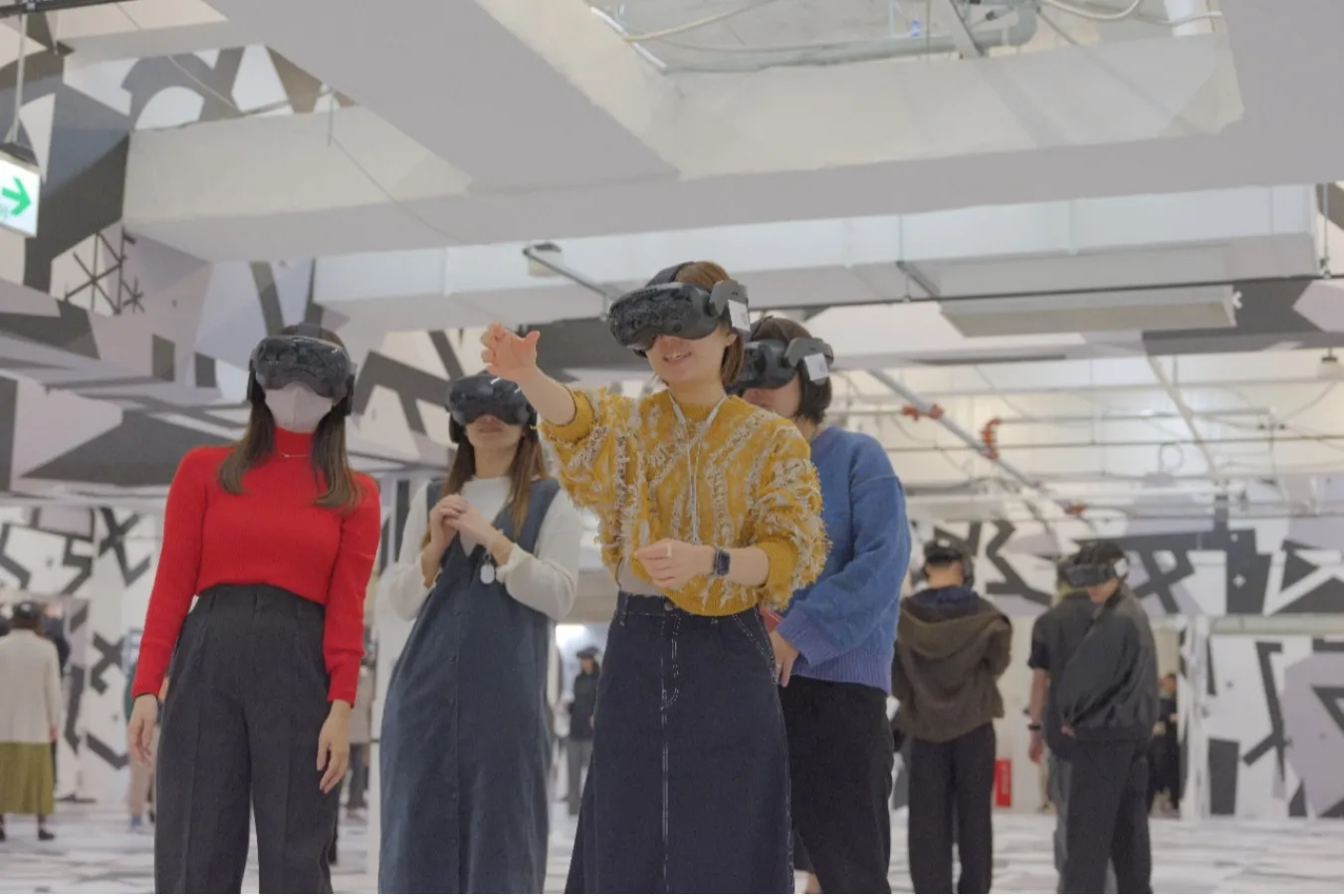 ▲コンテンツ体験風景