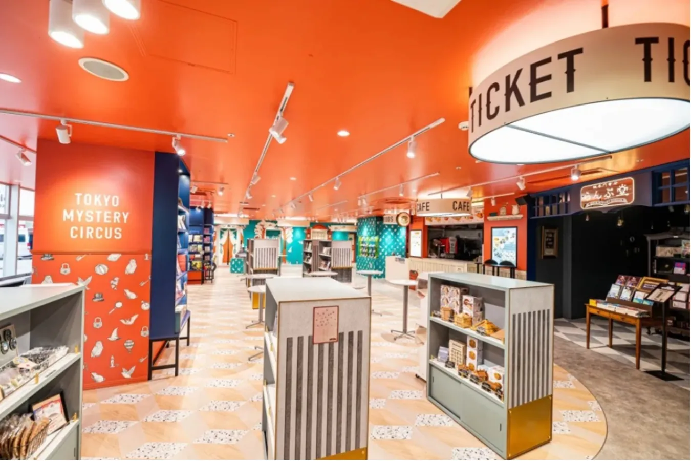 ▲1階「ミステリー広場」