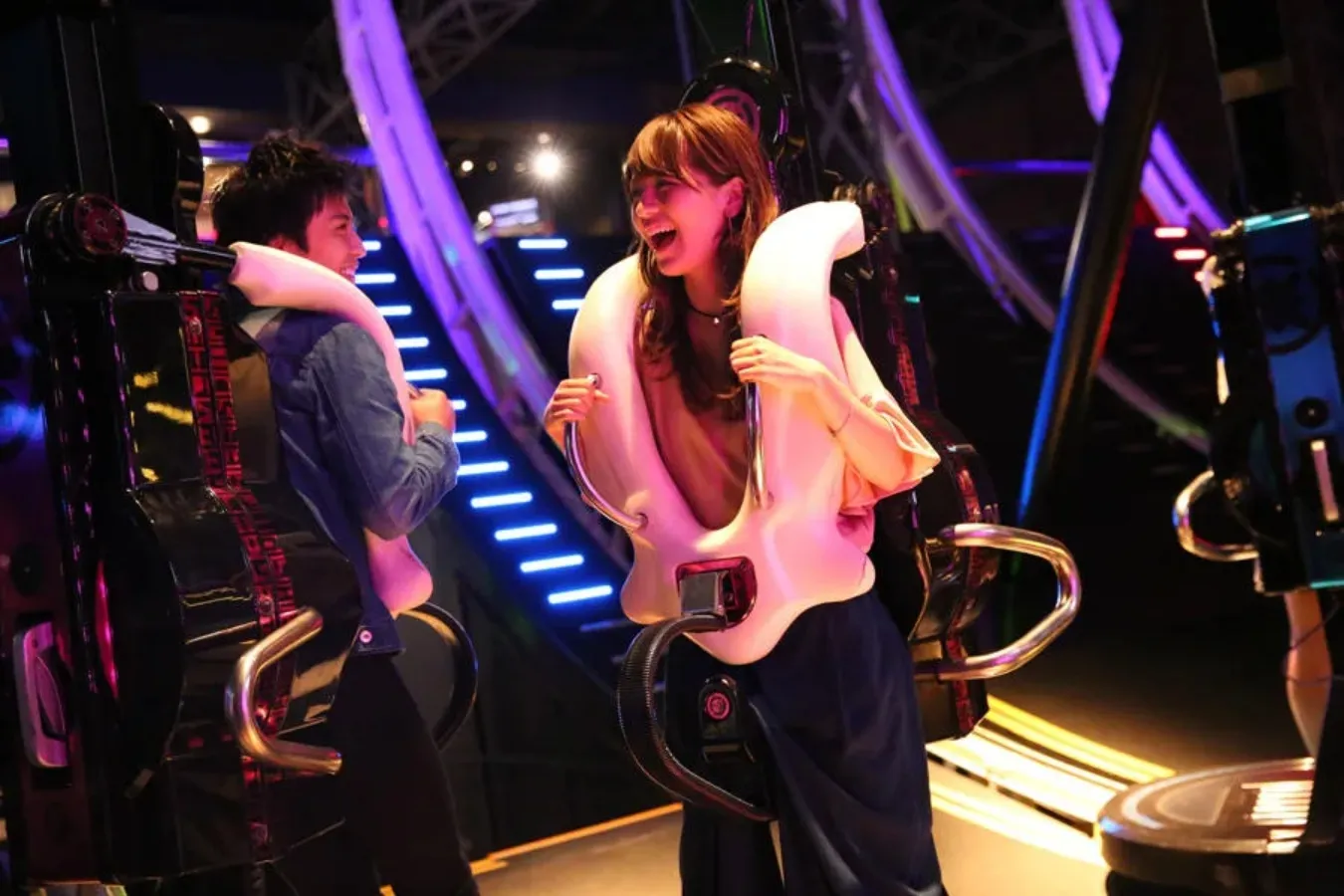 ▲大人気アトラクション「ハーフパイプ トーキョー」