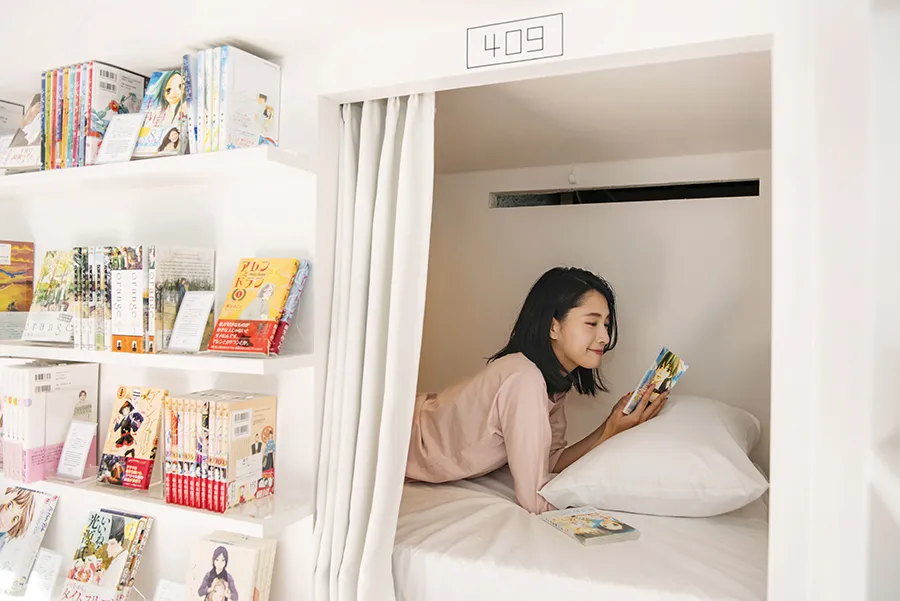 マンガに一晩中没頭できる！神保町「MANGA ART HOTEL, TOKYO」レポ