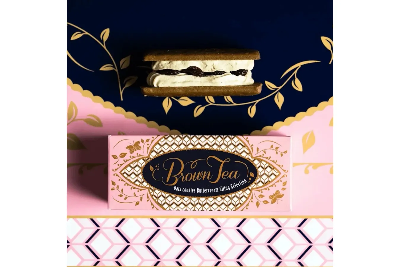 ▲「BROWN TEA（ほうじ茶）」