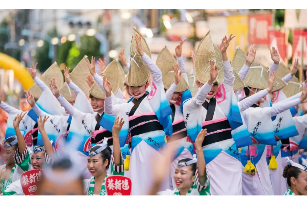 ▲［東京都］東京高円寺阿波踊り　※写真はイメージです