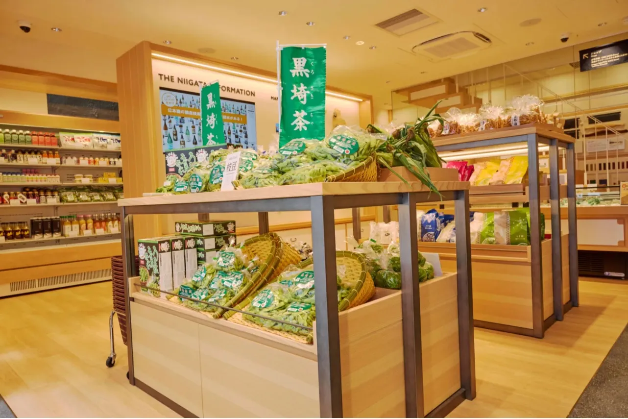 ▲「銀座・新潟情報館 THE NIIGATA」