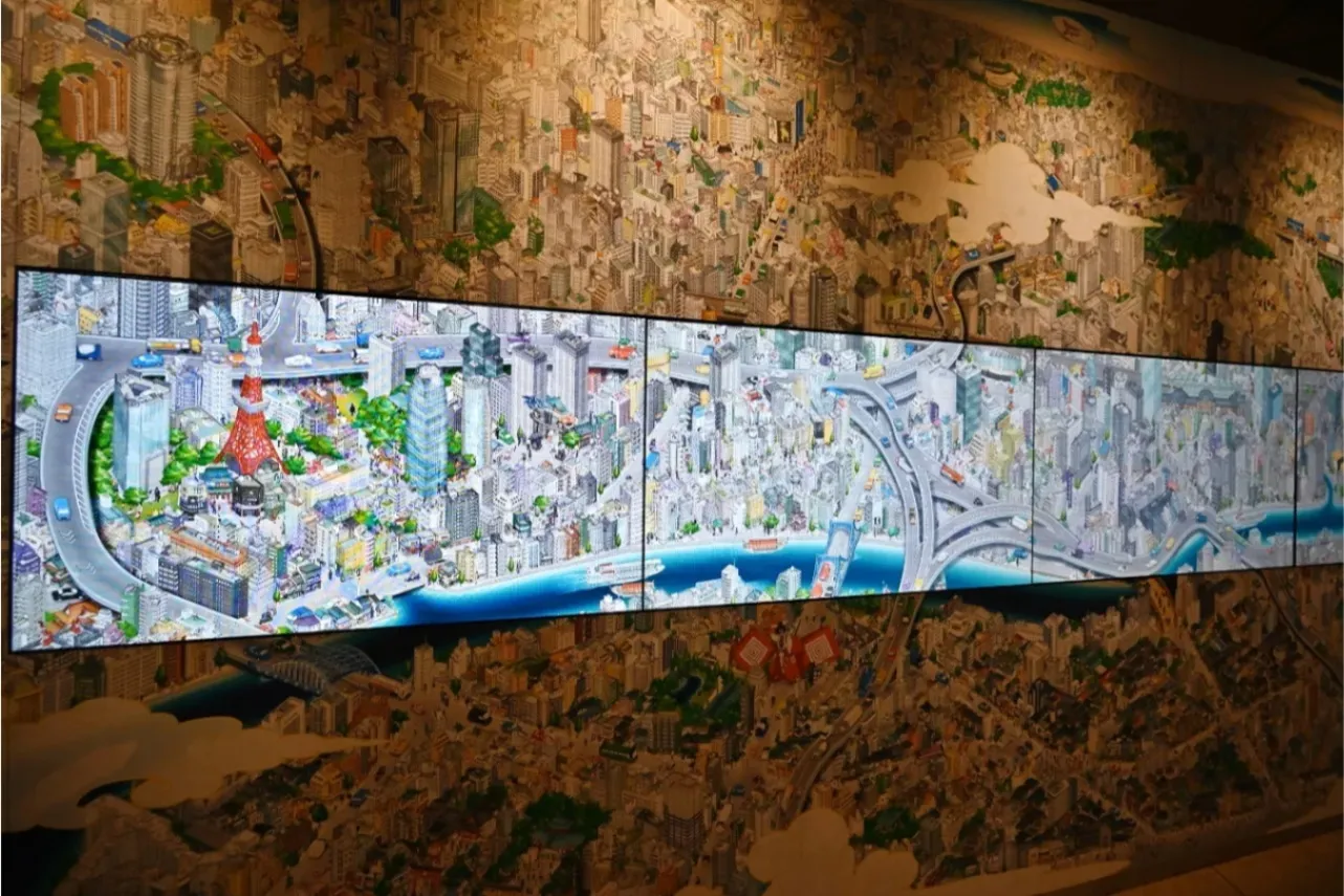 ▲「隅田川デジタル絵巻」