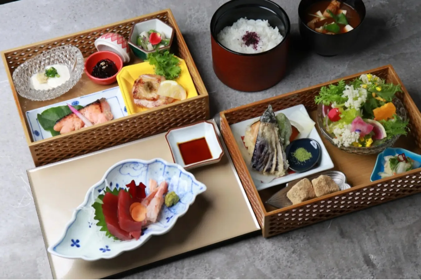 ▲「HANA・BIYORI御膳」（2,700円）