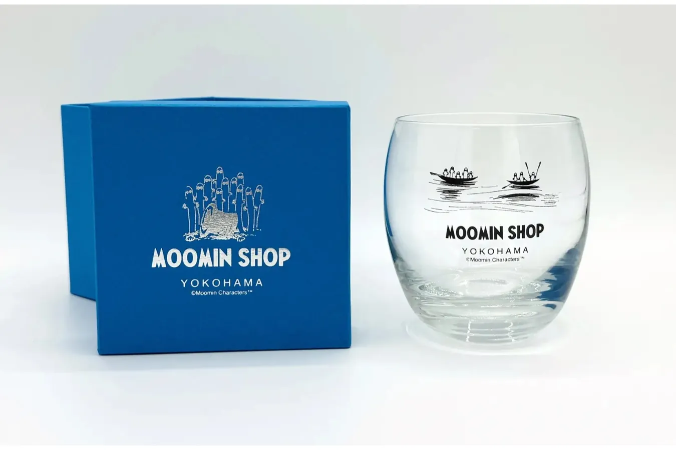 ▲「オリジナルグラス」（2,420円）©Moomin Characters™