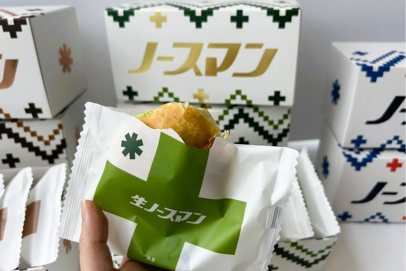▲「生ノースマン 抹茶」（撮影：レッツエンジョイ東京編集部）