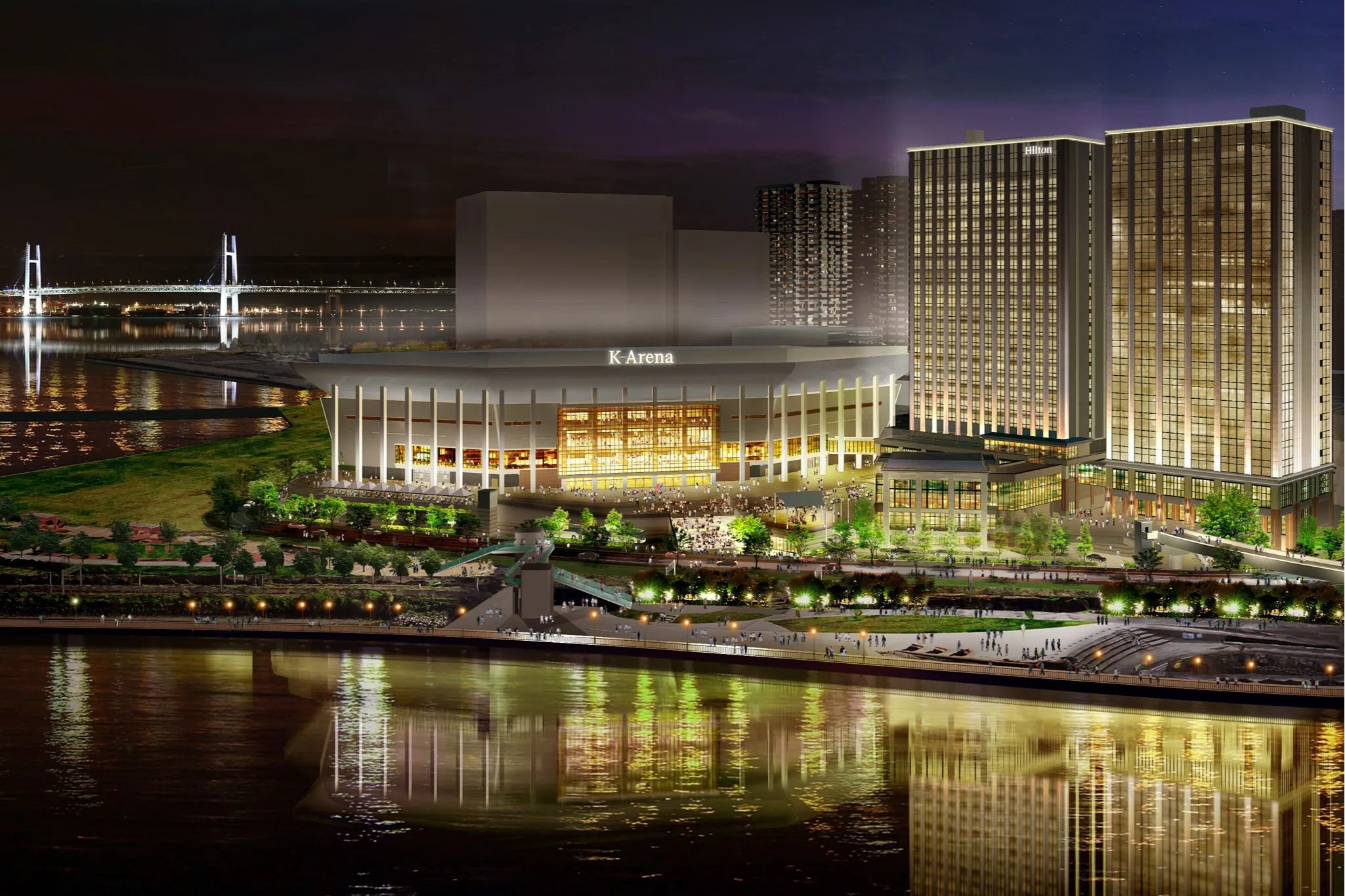 【横浜】美しい夜景を満喫できる「ヒルトン横浜」が2023年秋開業
