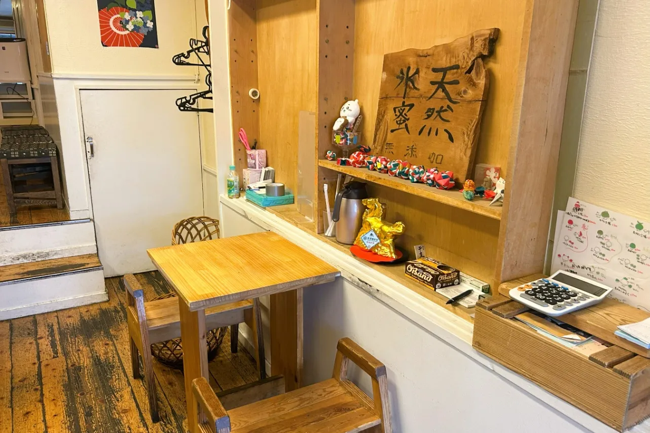 ▲「ひみつ堂」店内