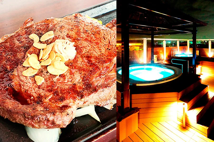 （PR）東京湾を見渡す展望風呂や、ミニSL乗車体験、厚切り極上ステーキまで！小旅行気分を味わう家族の休日プランとは？