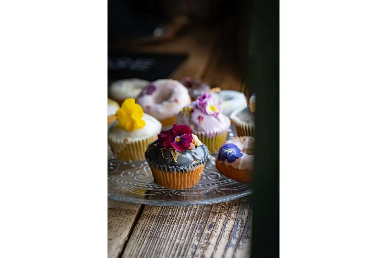 ▲お花のマフィン（一例）