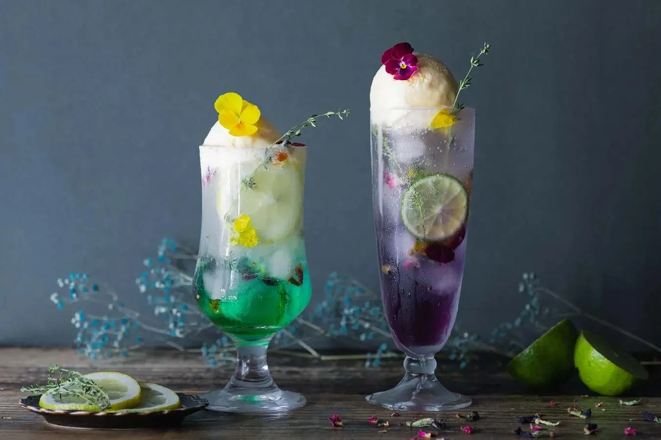 ▲クリームソーダ（一例）