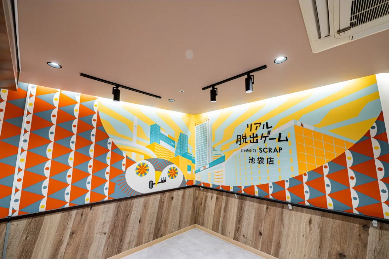▲リアル脱出ゲーム池袋店 内観 (C)SCRAP