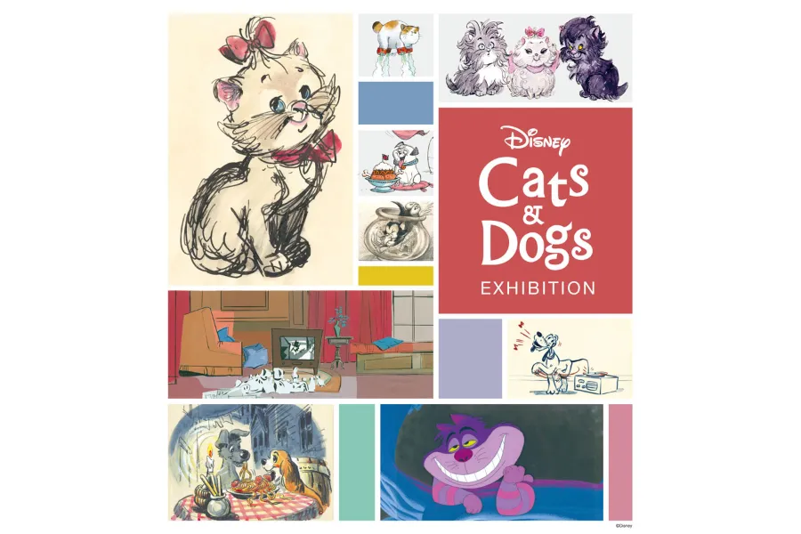 【銀座】貴重な作品も！「ディズニー キャッツ&ドッグス展」開催