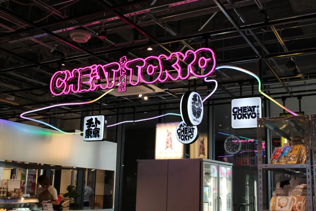 ▲「CHEEAT TOKYO」(撮影:レッツエンジョイ東京編集部)