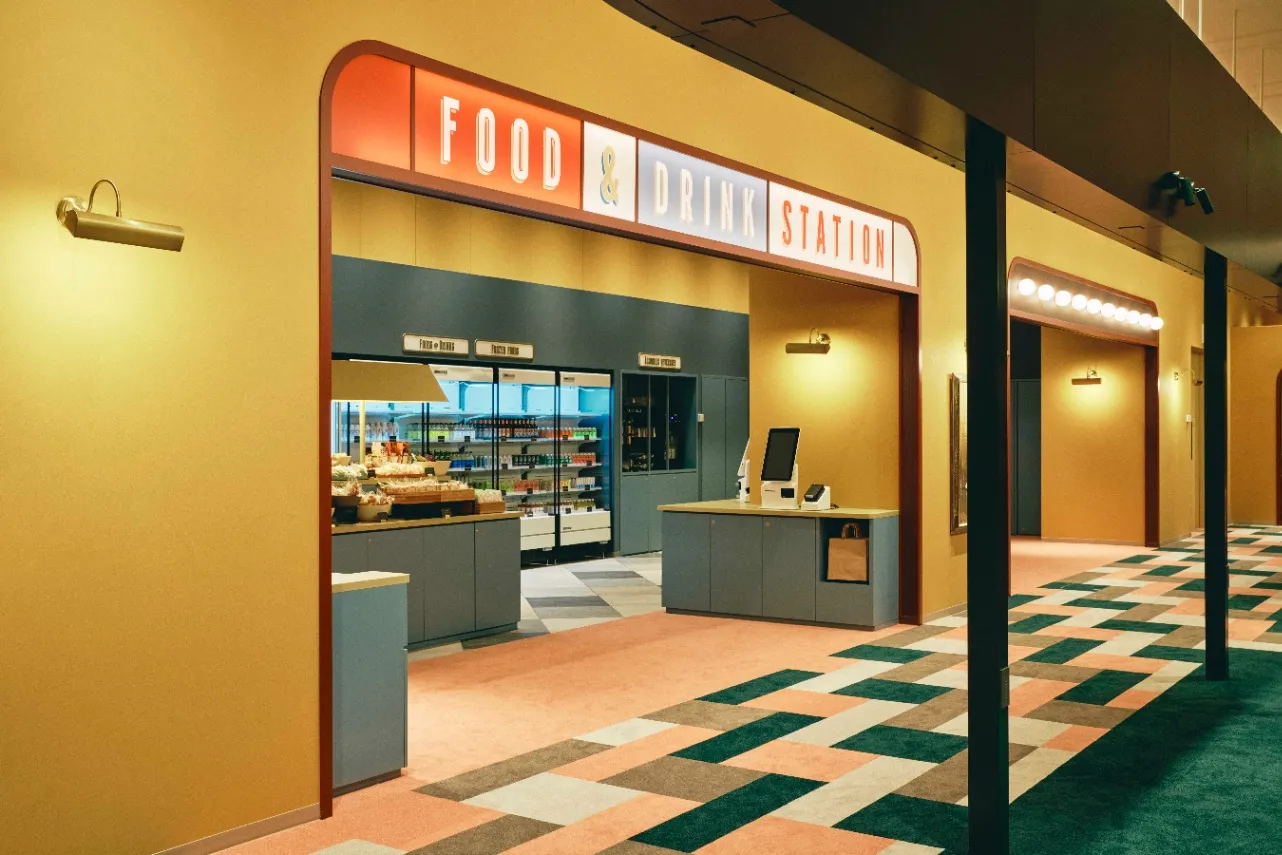 ▲Food & Drink Station