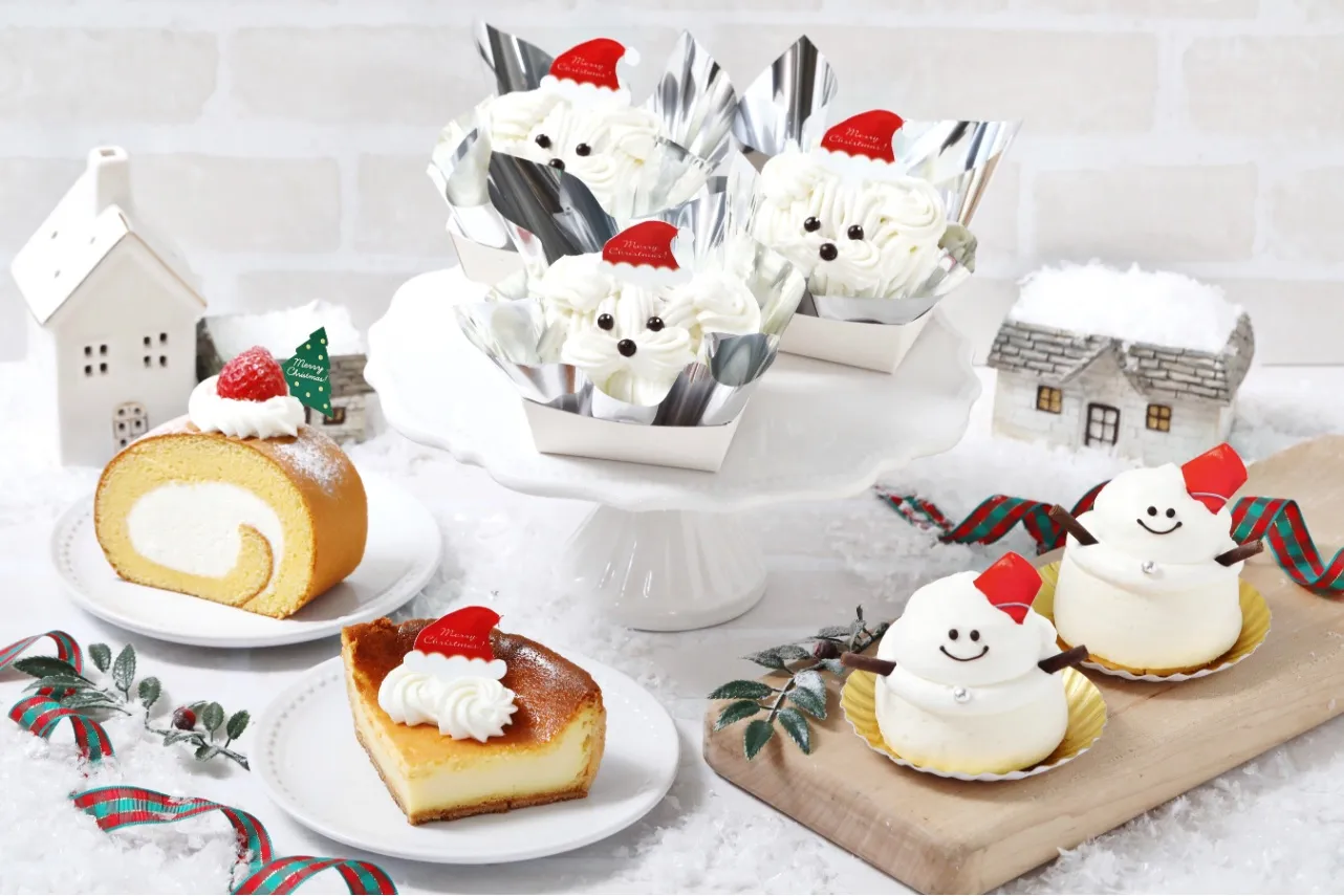 “雪だるま＆サンタさん”着想のクリスマススイーツが登場！パティスリーピネードから_1970143