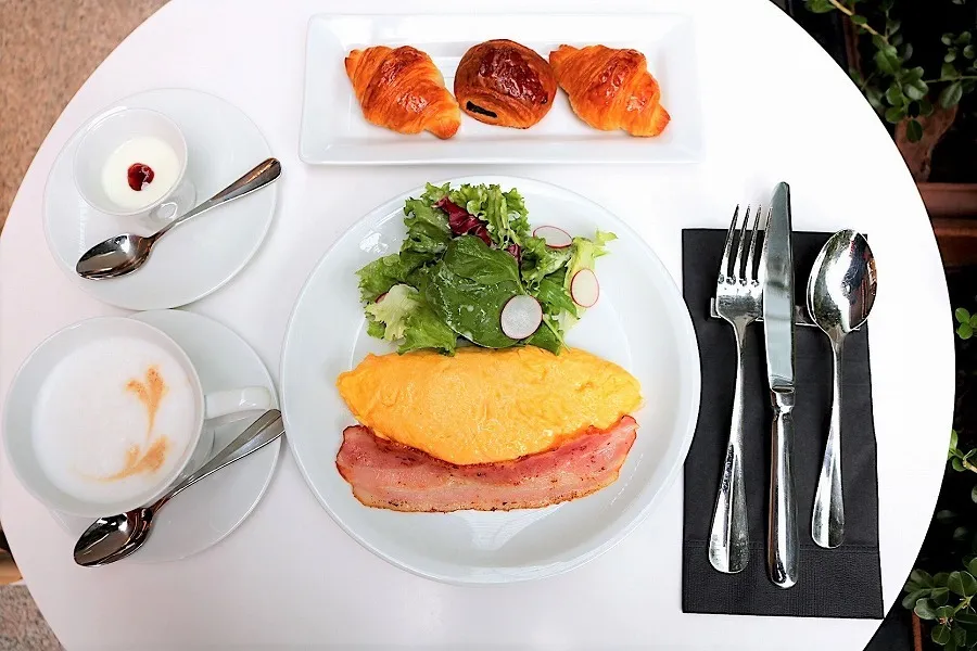【日本橋】「FAUCHON LE CAFE」のモーニングはオムレツが最高