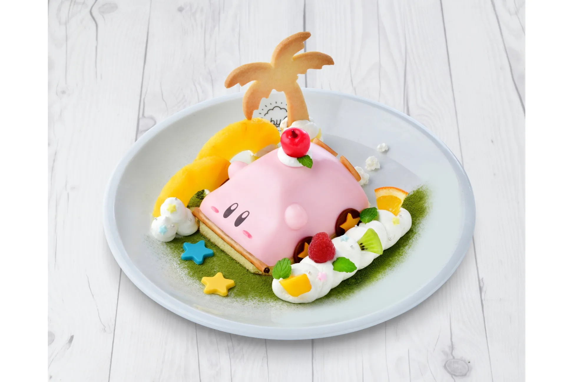 カービィカフェ】“パイナップル”テーマの夏限定カービィケーキ＆かき氷