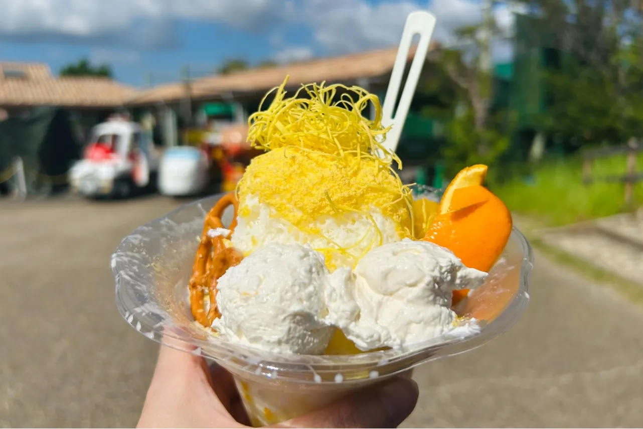 ▲「ひまわりピンス」（1,000円）（撮影：レッツエンジョイ東京編集部）