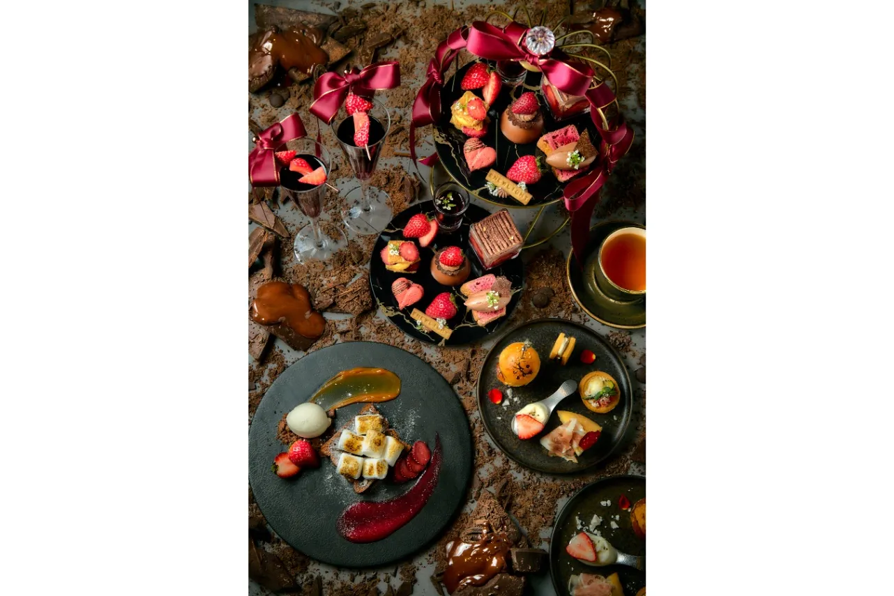 ▲「Strawberry Chocoholic Afternoon Tea」